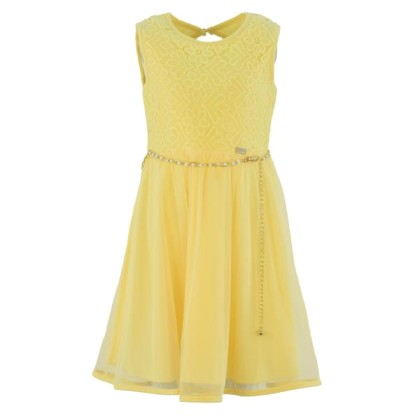 Παιδικό Φόρεμα Εβίτα 214023 Κίτρινο Κορίτσι