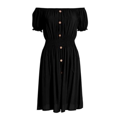 Γυναικείο Φόρεμα Celestino SH662.8180 Μαύρο