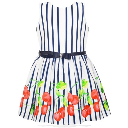 Παιδικό Φόρεμα Energiers 15-220306-7 Μπλε Ριγέ Κορίτσι