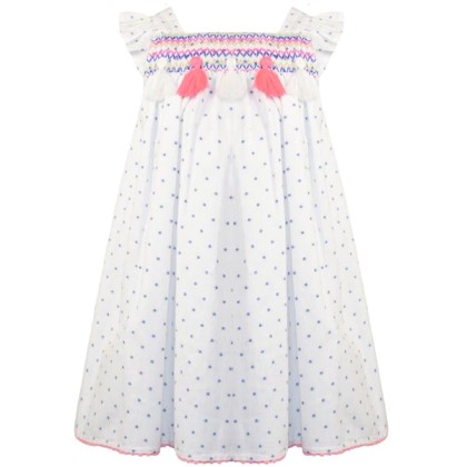 Παιδικό Φόρεμα Energiers 15-221307-7 Λευκό Κορίτσι