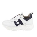 Γυναικεία Sneakers Toutounis 141702 White Blue Leather