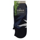 Ανδρικές Κάλτσες Walk socks W326-1 75 Dk Blue Sneaker Socks Bamb