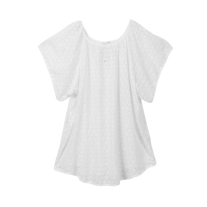 Γυναικείο Λευκό Κιπούρ Φόρεμα (FB 753)