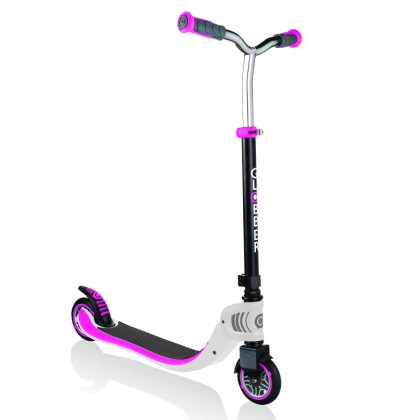 Globber Scooter Πατίνι Flow 125 Με Αναδίπλωση White Pink (473-16