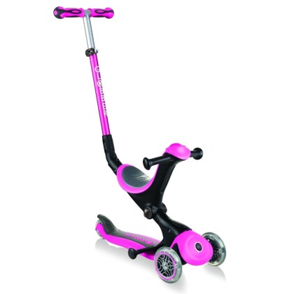 Globber Πατίνι Scooter Go Up Deluxe 5 in 1 Deep Pink (644-110) +