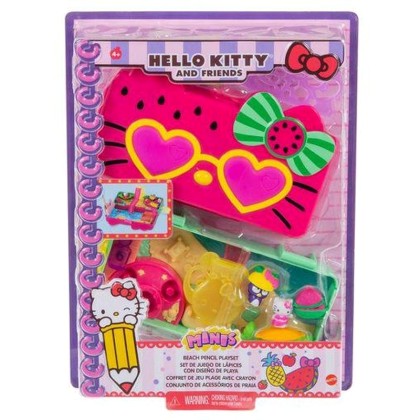 Hello Kitty Κασετίνα + Σετ Παιχνιδιού Beach GVC39 Mattel