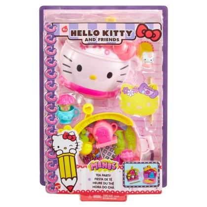 Hello Kitty Σετ Με Σημειωματάριο Tea Party GVB31 Mattel