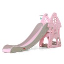 Παιδική Τσουλήθρα Κήπου Με Μπασκέτα Slide Zimbo 18010 Pink Moni 