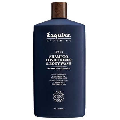 Esquire Grooming 3in1 Shampoo Conditioner Body Wash 414ml