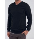 Ανδρικό πουλόβερ με διακοσμητικά κουμπιά WE9860.9006+4
