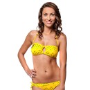 HORSEFEATHERS BARBADOS BANDEAU-SUNRISE TIE SIDE BRIEF YELLOW