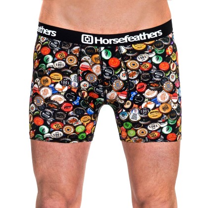 HORSEFEATHERS SIDNEY BOXER SHORTS BEERCAPS