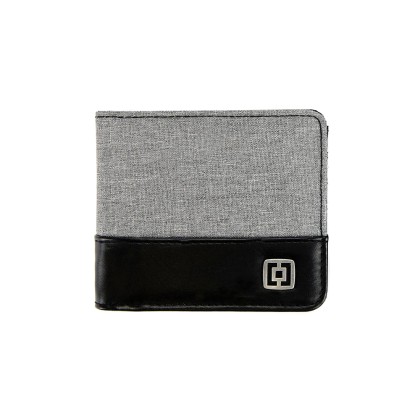 HORSEFEATHERS TERRY WALLET HEATHER GRAY
