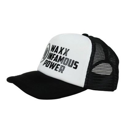 WAXX POWER TRUCKER CAP BLACK