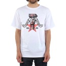 OBEY 3 DECADES OF DISSENT BASIC TEE WHITE