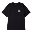 OBEY ICON 2 HEAVYWEIGHT CLASSIC BOX TEE OFF BLACK