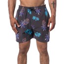 RIP CURL TROPICAL VIBES 16'" VOLLEY SWIM SHORTS WASHED BLAC