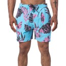 RIP CURL TROPICAL VIBES 16'" VOLLEY SWIM SHORTS WASHED TEAL