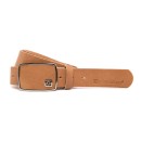 HORSEFEATHERS FRED LEATHER BELT TOBACCO