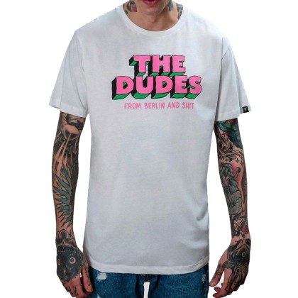 THE DUDES AND SHIT TEE OFF WHITE