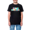 HORSEFEATHERS INSERT COIN YOUTH TEE BLACK