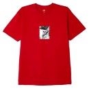 OBEY STREET SCENE CLASSIC T-SHIRT RED