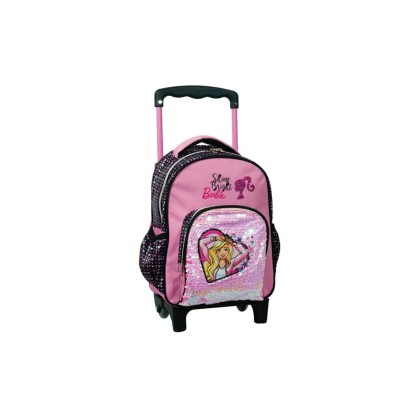 Τσάντα Τρόλεϊ Νηπιαγωγείου GIM Barbie Sparkle 349-64072