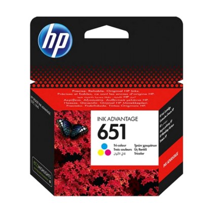HP Inkjet No.651 Tri-colour (C2P11AE)