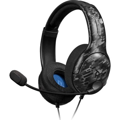 PDP Gaming LVL40 Wired Stereo Headset For PS4 Black Camo