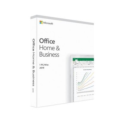 Microsoft Office Home and Business 2019 Greek Eurozone Medialess
