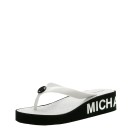 Σαγιονάρες  MICHAEL Michael Kors MK100019 White-Black MICHAEL Mi