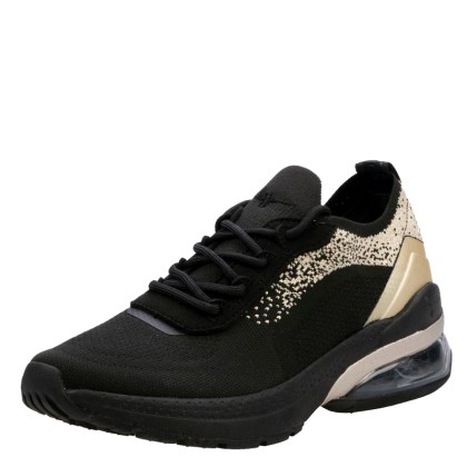 Γυναικεία Sneakers Tamaris 1-23715-36 033 Black-Gold TAMARIS