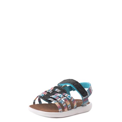 Tiny Huarache Stripe Sandal Toms 10010029 Multi Toms