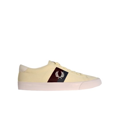FRED PERRY SNEAKER UNDERSPIN TWILL - ΑΠΑΛΟ ΜΠΕΖ (Β4142-254)