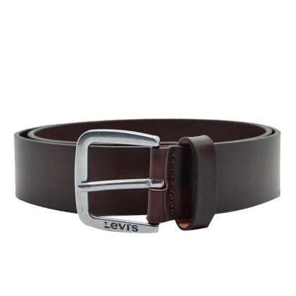 LEVIS Leather Belt - Σκούρο Καφέ (230850-0003-0029)