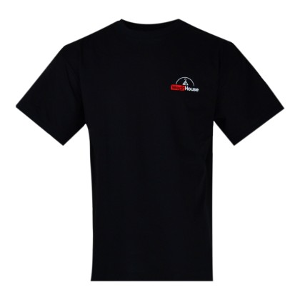 WEARHOUSE T-shirt Logo Oversized Unisex - Μαύρο (200890001)