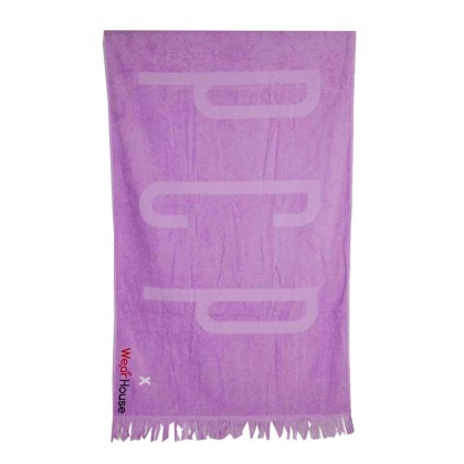PCP X WEARHOUSE Towel (180 cm X 100 cm) - Λιλά ( PCP X WEARHOUSE