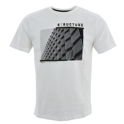 TIFFOSI T-shirt Konstantin Ανδρικό - Λευκό (10038201-001)