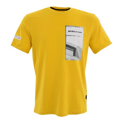 TIFFOSI T-shirt Koons Ανδρικό - Κίτρινο (10038194-309)