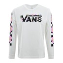 VANS T-shirt Long Sleeve Troppy V Γυναικείο - Λευκό (VN0A5ARWWHT