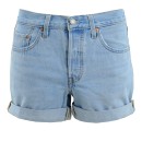 LEVIS® Shorts 501 Rolled Γυναικείο - Ανοιχτό Μπλε (29961-0028)