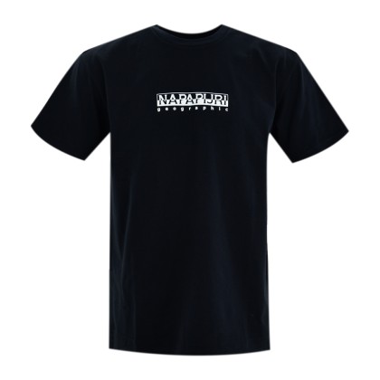 NAPAPIJRI T-shirt S-Box SS Unisex - Μαύρο (NP0A4FF50411)