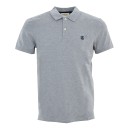 SELECTED T-shirt Polo Slharo Ανδρικό - Γκρι (16049517)
