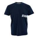 SELECTED T-shirt Sldrill Print Unisex - Μπλε (16078577)