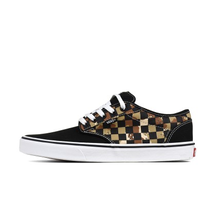 VN000TUYW4R1 VANS ATWOOD CAMO CHECK - BLACK/WHITE