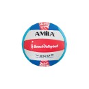 41638 AMILA ΜΠΑΛΑ BEACH VOLLEY V3000 ULTRA TOUCH - ΛΕΥΚΟ/ΜΠΛΕ