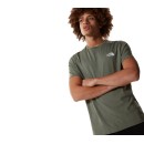 NF0A2TX5 THE NORTH FACE T-SHIRT S/S SIMPLE DOME - V381 AGAVE GRE