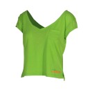 BODY ACTION WOMEN LOOSE FIT TOP - 51404-LIME