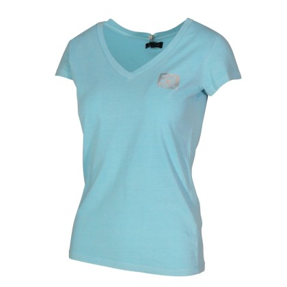 BODY ACTION T-SHIRT - 51306-TURQUOISE