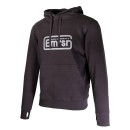 EMERSON Men's Hooded Sweat - 202.EM20.05-EBONY